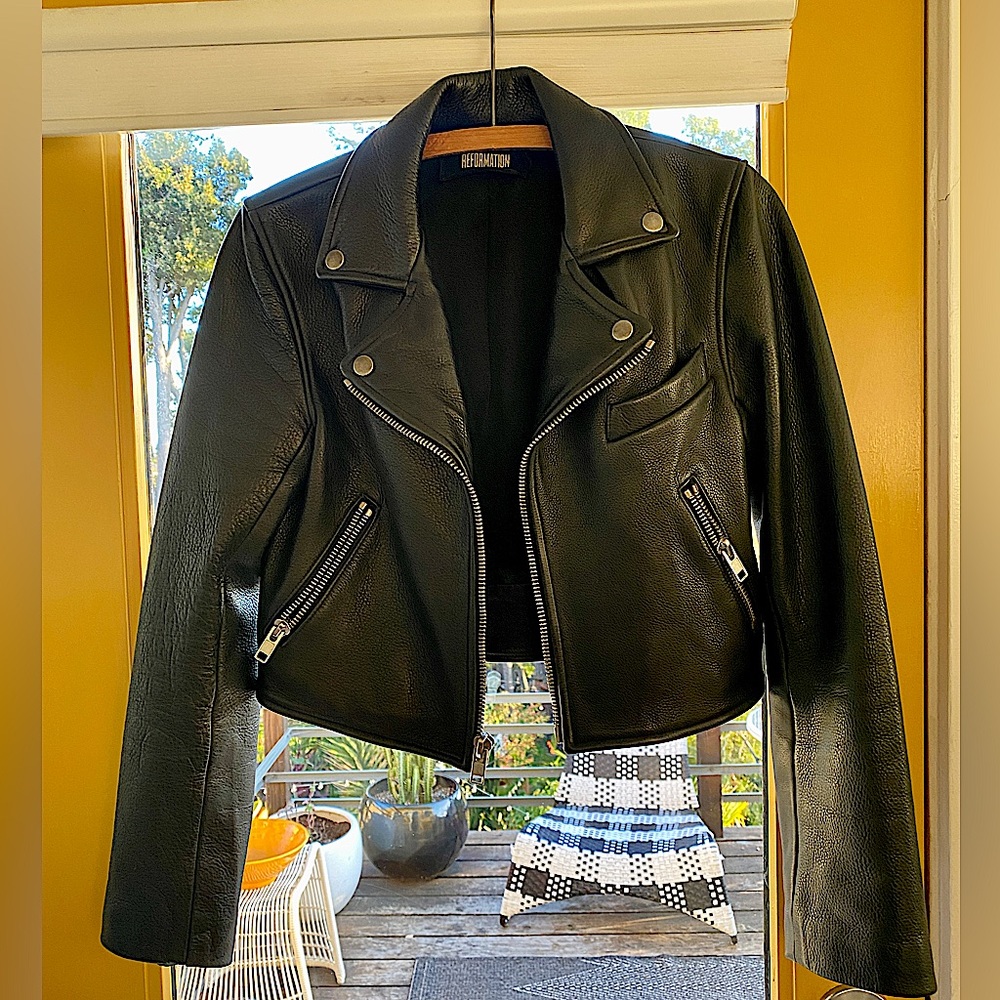 Reformation biker jacket, perfect condition